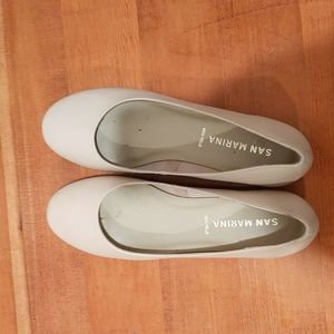 San Marina Flats worn once size 39 fr 8.5 US
